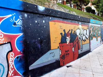 Street Art Sardinien